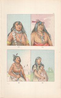 George Catlin Plates 178 to 181