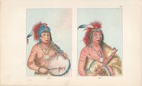 George Catlin Plates 235 and 236