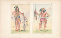 George Catlin Plates 241 and 242