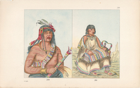George Catlin Plates 244 and 245