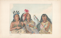 George Catlin Plates 273 to 275