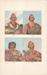 George Catlin Plates 283 to 286
