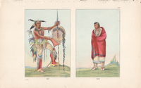 George Catlin Plates 287 and 288