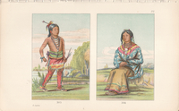 George Catlin Plates 303 and 304