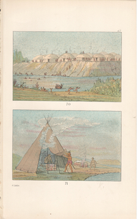 George Catlin Plates 70 and 71