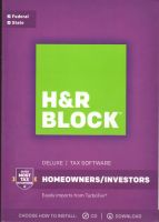 H&R Block Tax Software Tax Year 2017